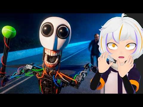 ¡Mi robot consciente se escapó! | ChuyMine REACCIONA a LIGHTS ARE OFF