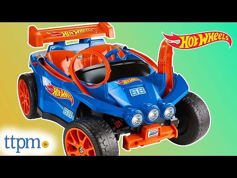 Power Wheels Hot Wheels Racer Ride-On from Fisher-Price Review!