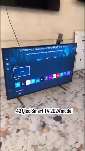 𝗦𝗔𝗠𝗠𝗬𝗦𝗧𝗔𝗥 𝗘𝗟𝗘𝗖𝗧𝗥𝗢𝗡𝗜𝗖𝗦 | Smart TVs | Soundbars | Home Appliances on Instagram: "Samsung 43-Inch Class QLED 4K Q60D Series Quantum HDR Smart TV w/Object Tracking Sound Lite, Motion Xcelerator, Slim Design, Gaming Hub, Alexa Built-in (QN43Q60D, 2024 Model) Dual LED; 100% Color Volume with Quantum Dot; Quantum HDR; 100% Color Volume, Quantum Processor Lite 4K; Motion Xcelerator; Object Tracking Sound Price ₦ 400,000 #electronicsprojects #qled #samsungtv"
