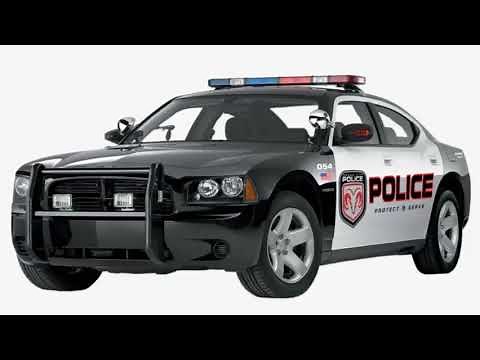 أصوات وسائل المواصلات " صوت سيارة الشرطة " _ Police car sound