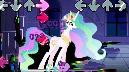 【MLP/FNF】小马宝莉 错误化{但是大公主不像被错误化。。。}（MLP Darkness Is Magic Swapped）曲目五