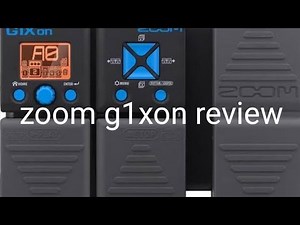 Zoom G1xon test od/ds simulator boss overdrive