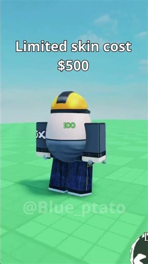 Egghead builderman skin showcase! #forsaken