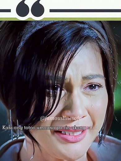 "Ako na lang ulit." - Bea Alonzo as Basha, 2007 🎬 One More Chance, 2007 (M) #BeaAlonzo | #BashaEugenio | #MovieLines | #FamousLines | Famous Lines