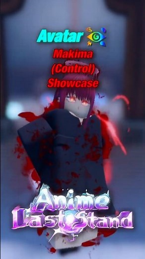 Avatar Makima (Control) Showcase | Anime Last Stand #roblox #animelaststand #showcase