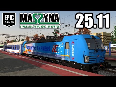 VECTRON EU46 ❗MaSZyna 25.11 z EPIC Games I 103 I Darmowy Symulator Kolejowy