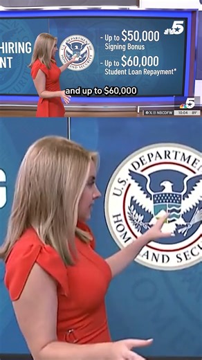 Immigration and Customs Enforcement is offering big incentives as it recruits deportation officers and attorneys in North Texas. NBC 5’s Shannon Miller has been following the latest on the agency’s hiring push and what it means for local law enforcement. | NBC DFW