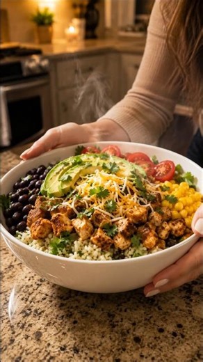 Chicken Burrito Bowl 😍