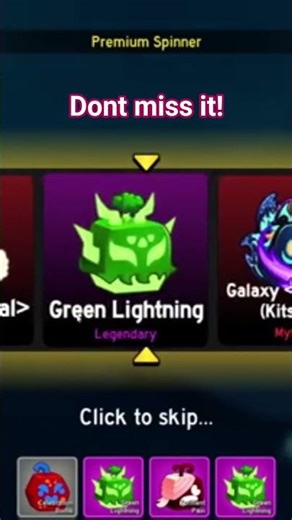 Insane Luck in Premium Gacha🤯 #roblox #bloxfruits #shorts