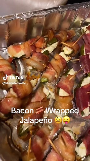 Bacon Wrapped Jalapeños Recipe by Chef Royalty