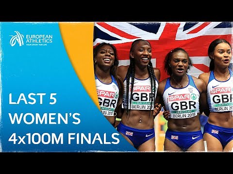 Women’s 4x100m finals DRAMA!
