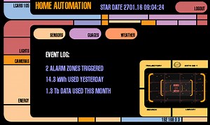 Star Trek LCARS interface for Raspberry Pi using Pygame #piday #raspberrypi @Raspberry_Pi