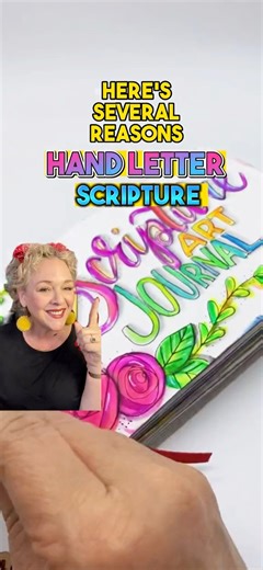 76 reactions · 4 comments | There are several benefits to hand lettering scripture. Join me on Monday’s at noon central time and I’ll help get you started! | Create with Christie - faith based art & lettering | Facebook