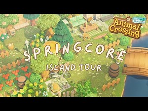 Breathtaking Springcore Island Tour | Animal Crossing New Horizons