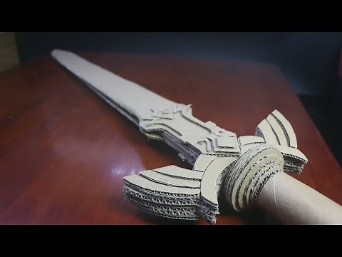 Making Master Sword Cardboard DIY | Breath of the Wild | TarT