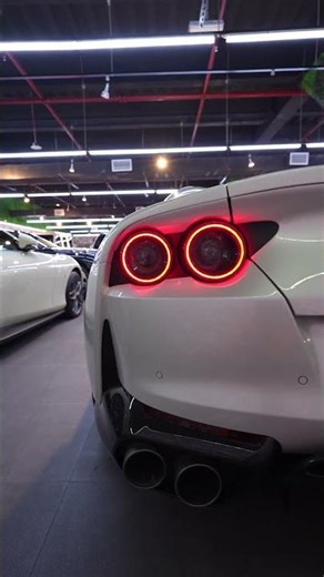 Discover Ferrari 812 GTS Excellence at Dourado Luxury Car | White Elegance, Luxury Interior Blend