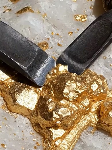 We Struck Pure Gold! ✨💰 #viral #treasure #crystal #finding #goldfind #pubgmobile #foryoupage