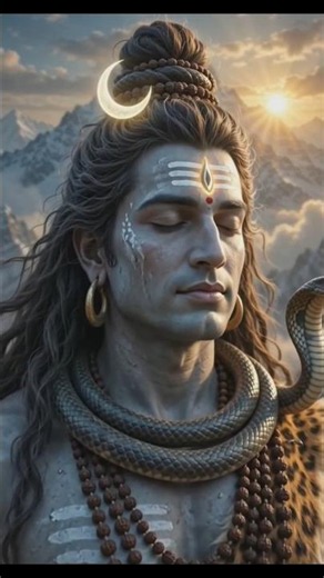🌙 Why Is the Moon on Lord Shiva's Jata? 😱🔱 #shorts #mahadev #trending #motivation #shortsfeed