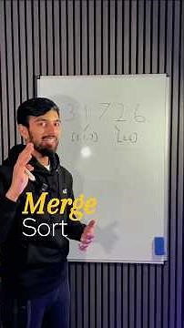 Merge Sort - GCSE Computer Science 2026 #gcse #computerscience