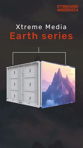 Xtreme Media Earth Series I designed for outdoor spaces