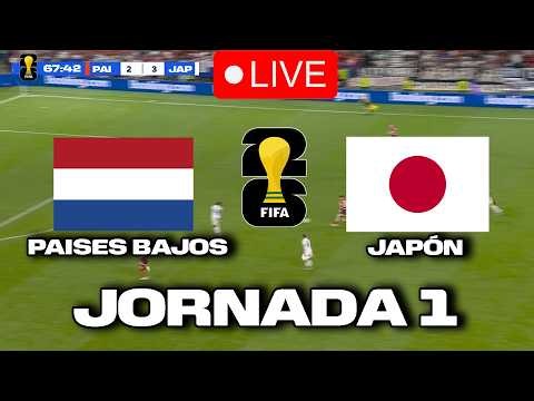 🚨PAÍSES BAJOS 🇳🇱 vs JAPÓN 🇯🇵 EN DIRECTO | ¡PARTIDAZO en el MUNDIAL 2026! 🌎🔥