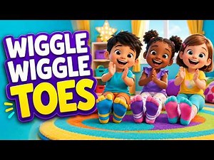 Wiggle Wiggle Toes! 👣 | Fun Dance Song for Kids | VTM Kids TV