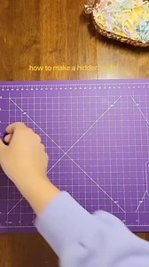 how to make a hidden wells block! (my fav #quiltforbeginners #quilttok #hiddenwells #quilting less #Quilting #sewing #Quilting #quiltingtutorial #fyp #patchwork #quilt #newviral | Ava Williams