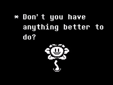 "Running the show" but Flowey sings it