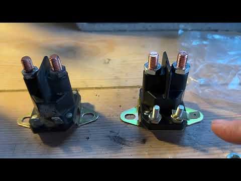 Changing the Starter Solenoid On An Ariens Zoom 42 (No Record Players Today!)