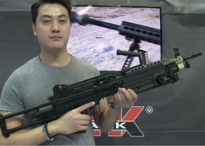 A&K M249 GBB & PKM At MOA 2017