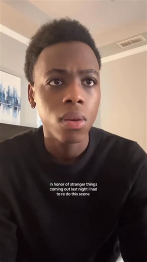 Xavier on Instagram: "seems like byler fans aren’t too happy… #reels #acting #explorepage #relatable #strangerthings"