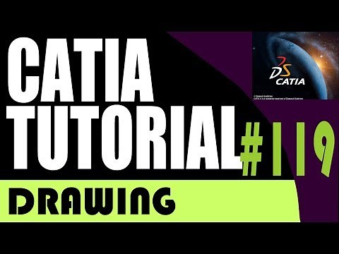 119 CATIA drawing Tutorial: Adding Tolerances