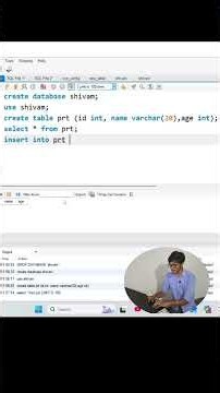How to Create a Table in SQL in Just 60 Seconds ⚡ | SQL for Beginners