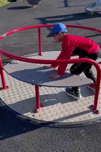 Mini Roundabout Ride #trending #park #ride #kidspark #short #shorts #ytshorts #viralshorts #kidsplay