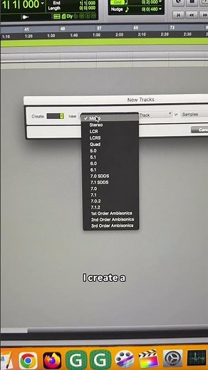 Simple mastering session setup (Aux + Master Fader)