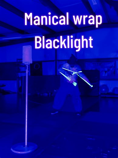Blacklight Reactive Manical Wraps: A Unique Style