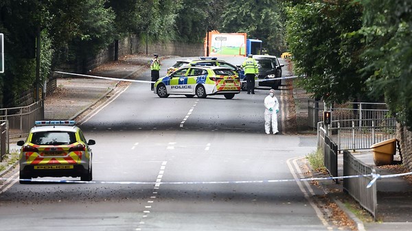 Forensic officers at scene after teenager found dead