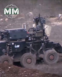 The IAI-ELTA RobDozer is an armored autonomous bulldozer for combat engineering missions. | Military Mechanics