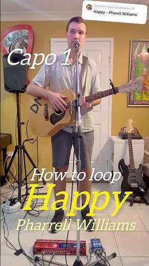 How to loop - Happy (Pharrell Williams)