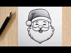 How to Draw Santa Claus | Easy Christmas Drawing Step by Step (Merry Christmas).