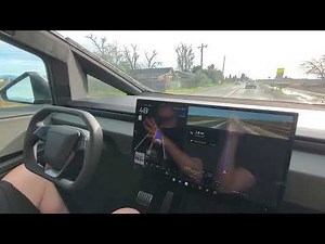 Cybertruck and FSD in Action!