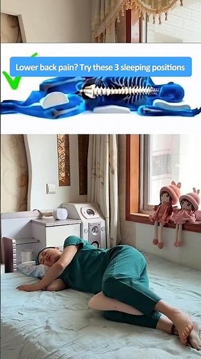 Lower Back Pain Relief: 3 Sleeping Positions That Help You Wake Up Without Discomfort