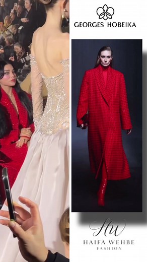 Haifa Wehbe Shines at Paris Fashion Week in George Hobieka