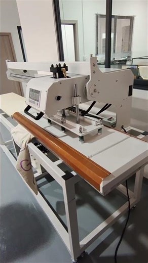 Hydraulic heat press rhinestone machine for jeans pants #stonemachine #dtftransfers