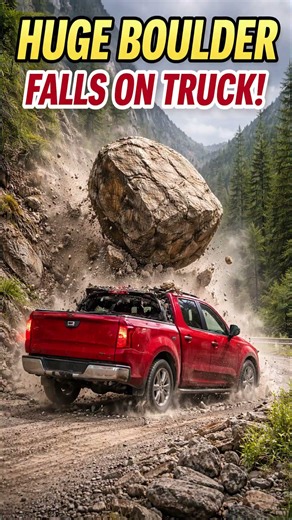 Terrifying Rockslides & Giant Boulders Crushing Cars Compilation #landslide #fallingrocks #survival