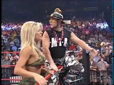 (720pHD): WCW Nitro 05/22/00 - Major Gunns & Kimberly Page Segment
