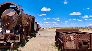 1K views · 15 reactions |  Uyuni, Bolivia – The Graveyard of Trains...