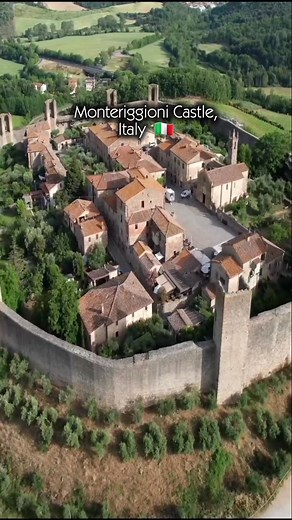 Monteriggioni Castle, Italy 🇮🇹 #exploreworldancient #castle | ExploreWorld Ancient