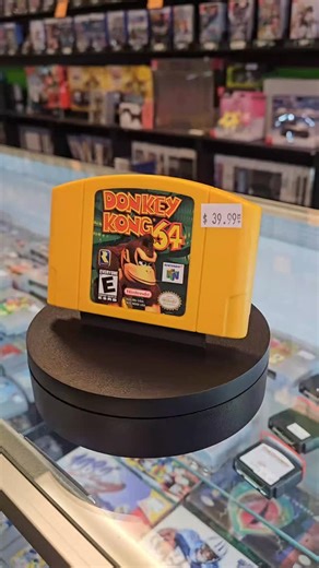 Donkey Kong 64 on the N64: available at Level 7 Games #donkeykong #n64 #level7games | Level 7 Games Inc