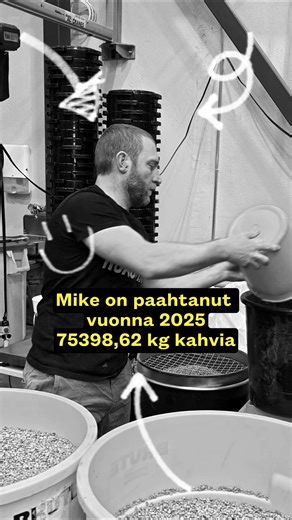 Ootko huomannut, että meidän kahvipusseissa lukee aina kuka on paahtanut just sen kahvin? ☕#kahvi